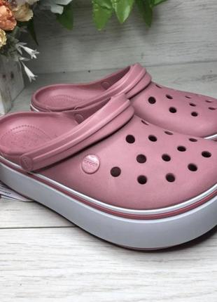 Скидка! crocs platform, кроксы сабо на платформе2 фото