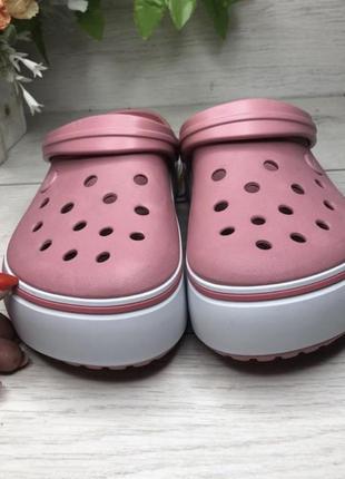 Скидка! crocs platform, кроксы сабо на платформе4 фото