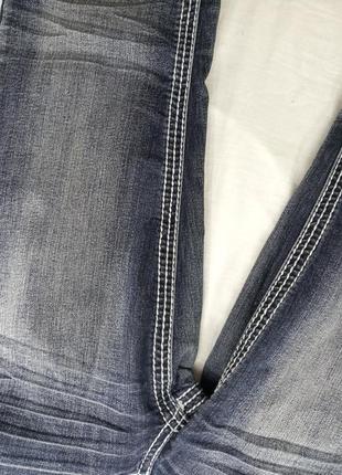 Amethyst джинсы стильные стилизированные брендовые прямые7 фото