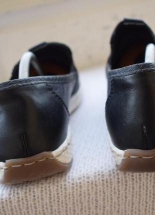Кожаные туфли мокасины слипоны riekerр.41 27 см8 фото