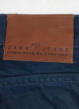 Джинсы из темного денима с пропиткой zara4 фото