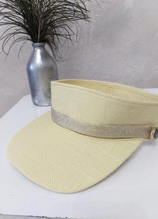 Річний козирок від сонця. кепі річна. літній головний убір.