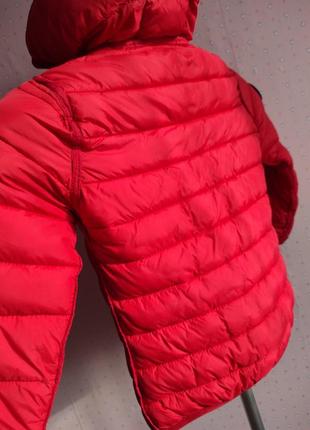 Двухстороння куртка деми на девочку, до 110 см4 фото