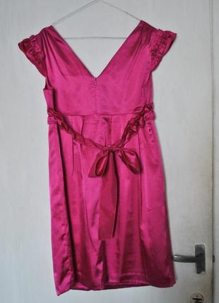 Сатиновое платье2 фото