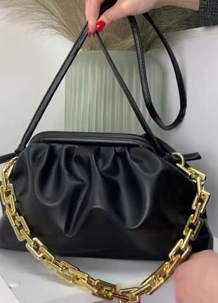 Сумка женская с цепью. много цветов