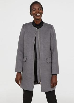 Пальто h&m размер 34