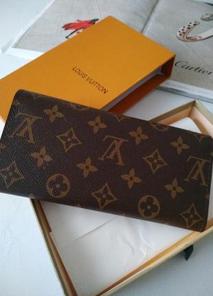 Кошелек женский красная кнопка в стиле louis vuitton ❣️хит продаж!2 фото