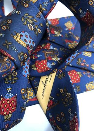 Вінтаж,шовкова краватка,краватка,люкс бренд,унісекс,3 фото