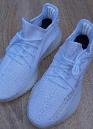 Adidas yeezy boost 350 білі4 фото