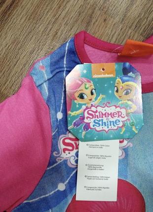 Пижама для девочки “shimmer shine”5 фото