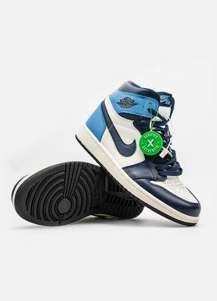 Nike air jordan 1 retro obsidian🆕шикарные кроссовки найк🆕купить наложенный платеж