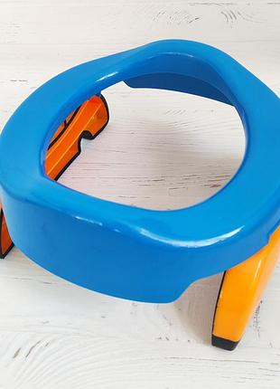 Дорожный складной горшок + накладка на унитаз potette plus