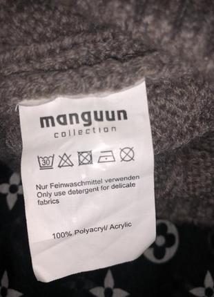 В'язана шапка німецького бренду manguun5 фото