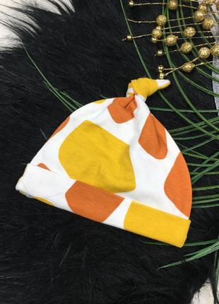 Крутая шапочка на 3-6 мес