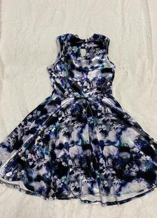 Шикарное детское платье бархатное😍 нарядное платье в цветы6 фото
