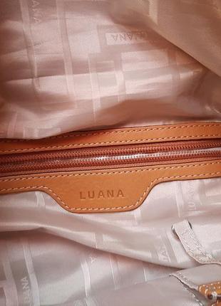 Італійська шкіряна сумка/гірчиця luana5 фото