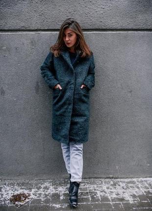 Вовняне пальто жіноче зимове