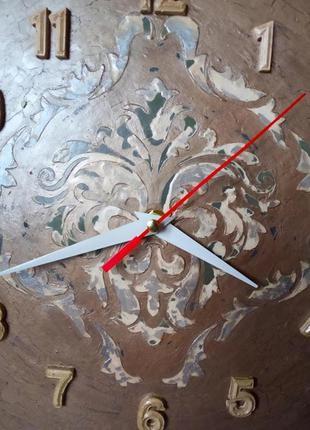Годинники кварцові "під вінтаж" безшумні, настінні, подарунок на ювілей4 фото