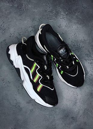 Чоловічі кросівки adidas oswego black\green