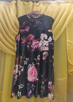 Сукня,туніка.велюр.