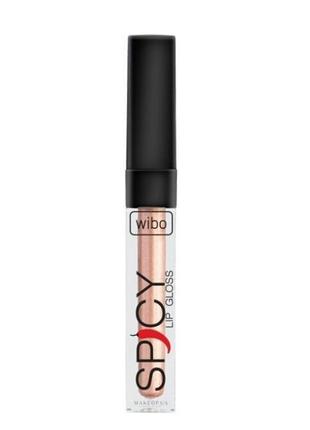 Блеск для губ wibo spicy lip gloss4 фото