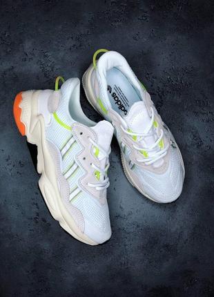 Adidas oswego white\green🆕 шикарні кросівки адідас 🆕 купити накладений платіж