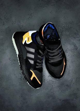Adidas nite jogger core black  🆕 шикарные кроссовки адидас 🆕 купить наложенный платёж5 фото