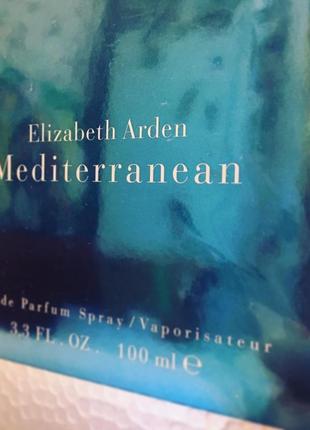 Elizabeth arden mediterranean оригинал женские2 фото