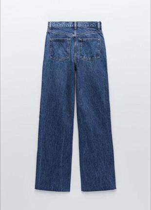 Новые широкие джинсы палаццо zara2 фото