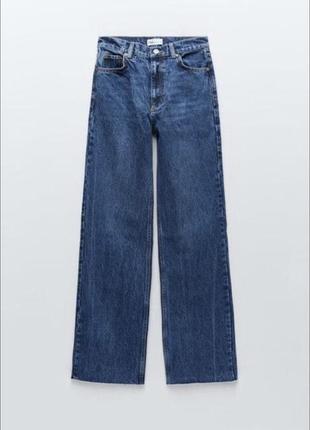 Новые широкие джинсы палаццо zara3 фото