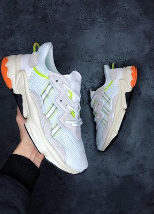 Adidas ozweego adiprene pride (36рр - 45рр) кроссовки адидас, кросівки адідас білі