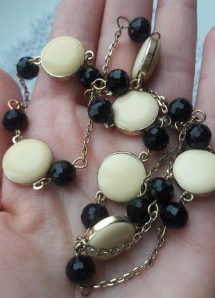 Вінтаж намисто, кольє безель