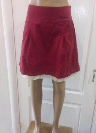 Вельветовая юбка bondelid, размер m-l2 фото