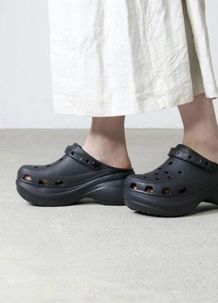 Скидка!!! Sand crocs women's classic bae clog,кроксы классик на платформе