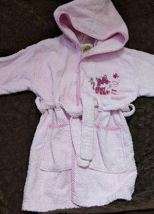 Натур махра ( коттон) халатик topolino р92