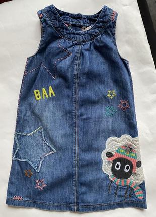 Сарафан next на девочку 3-4года