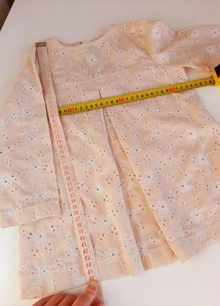 Блуза кофточка туника на 2-3года3 фото