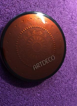 Artdeco bronzing powder бронзер1 фото