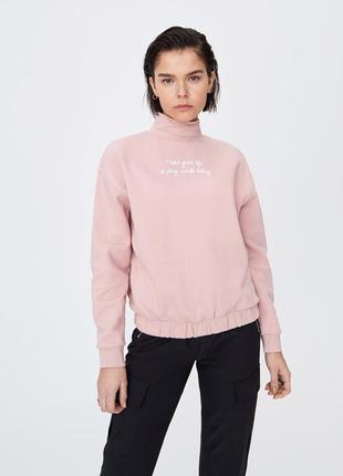 Свитшот гольф толстовка нюдовый