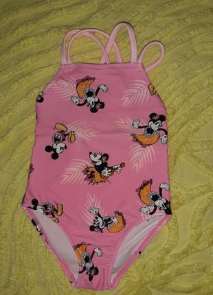 Слитный купальник юzara из микки и минные маус 80-86 см