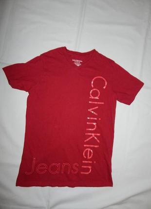 Футболка новая модная оригинал 10-12 лет calvin klein jeans