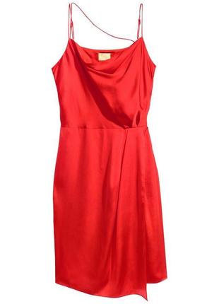 Сукня яскраво-червоного кольору h&m