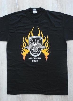 Футболка harley davidson р. m ( barselona ) укл нового
