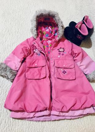 Пальто  плащ утеплённый курточка удлинённая балоньевая германия