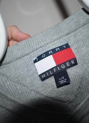 Свитер tommy hilfiger винтаж большой логотип оченть плотный3 фото