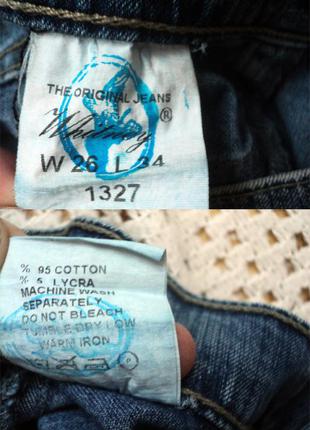 Оригинальные прямые стрейчевые джинсы от whitney на высокую девушку.турция.w26l34.лето3 фото