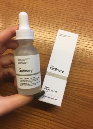 The ordinary alpha arbutin 2% + ha сироватка для освітлення пігментних плям4 фото