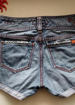 34р. джинсовые  шорты с потёртостями colins2 фото