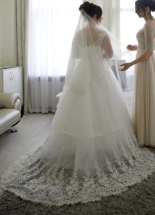 Свадебное платье.2 фото