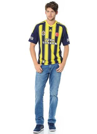 Коллекционная футбольная футболка adidas fenerbahce spor kulubu3 фото